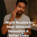 Night Routine for Men: Skincare, Relaxation & Better Sleep